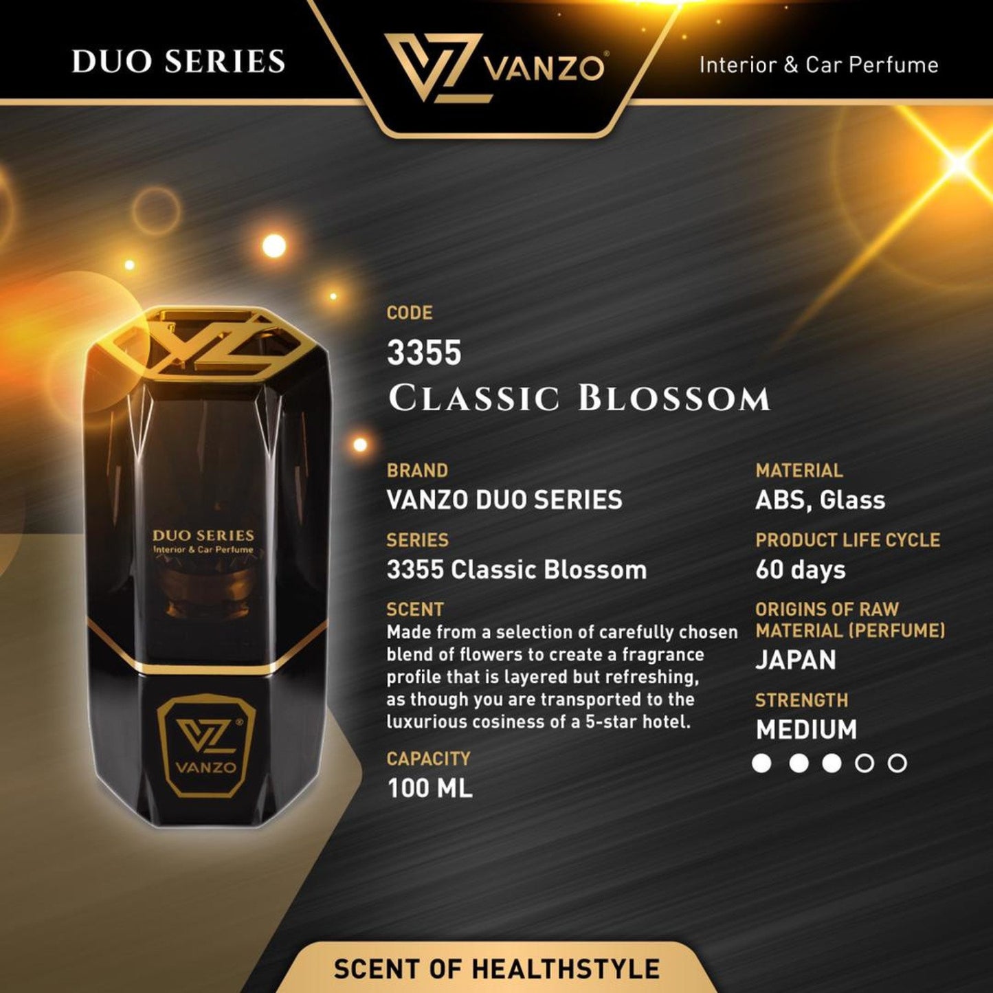 3355 VANZO Duo Series【Classic Blossom】