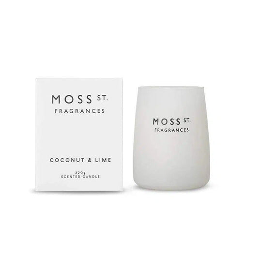 ✨Coconut & Lime Soy Candle 320g✨ by Moss st Fragrances