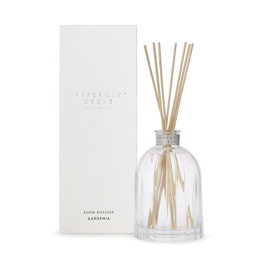 Gardenia Fragrance Diffuser 350ml by Peppermint Grove